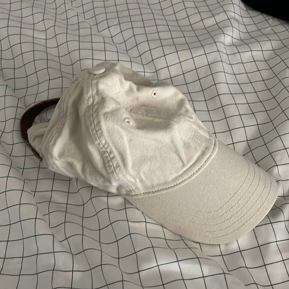 Madewell cream baseball hat